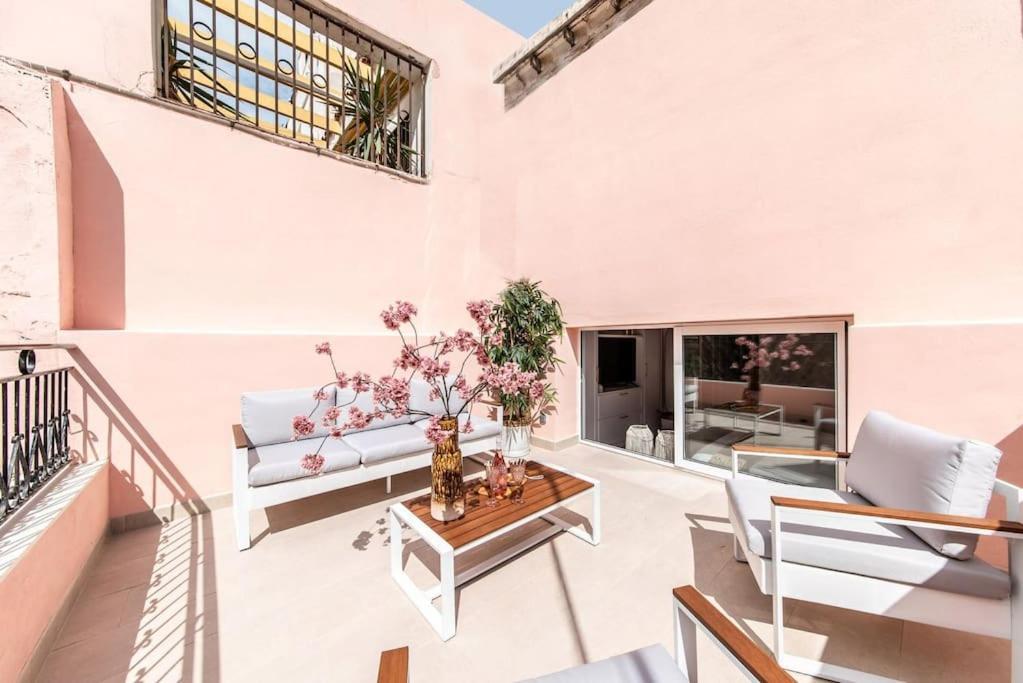 Romantico Atardecer Con Vistas,Terraza, Centrico Alicante Luaran gambar